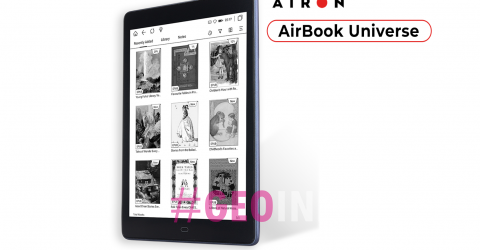 Airon AirBook Universe e-reader on Android