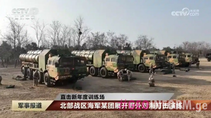 ჩინეთის სახალხო განმათავისუფლებელმა არმიამ (PLA) განათავსა YJ-62 ხომალდსაწინააღმდეგო რაკეტები.