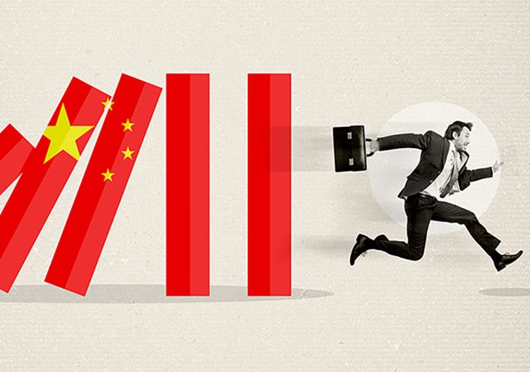 Фондовий ринок цінних паперів Китаю котиться вниз