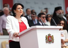 Президент Грузії виступила з річним звітом