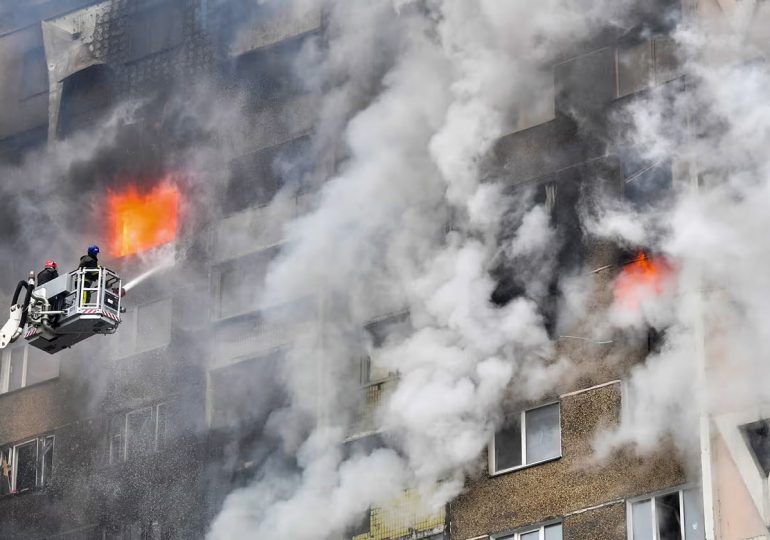 Ракетный удар РФ по Киеву - четыре жертвы - GeoInform.ge